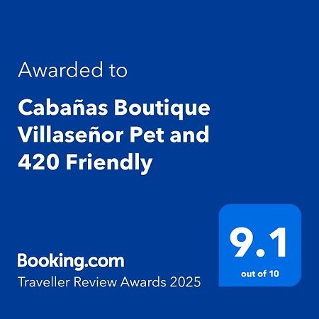Cabanas Boutique Villasenor Pet And 420 Friendly Huasca de Ocampo Zewnętrze zdjęcie